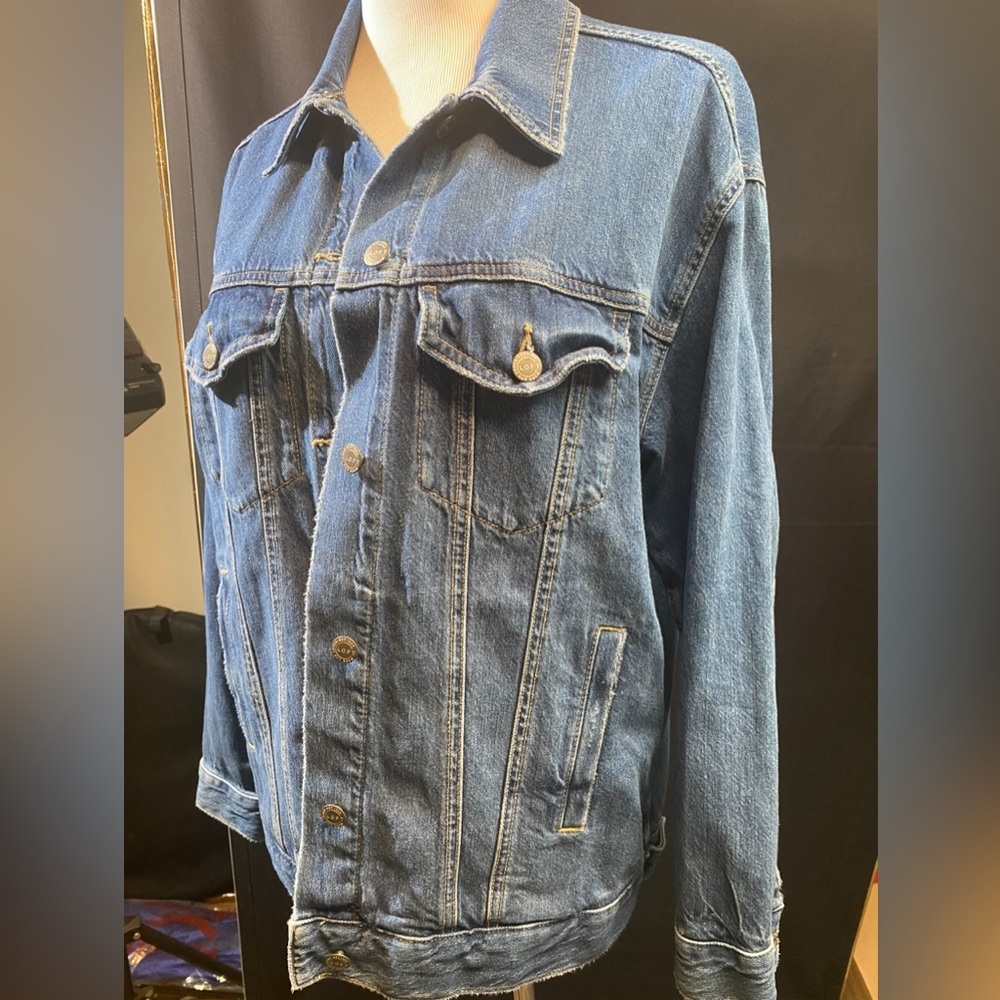 Womens Loft Denim Jacket Size Small